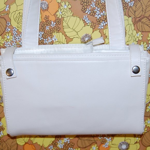 SWAROVSKI big foldable White TOTE Shoulder BAG - Picture 5 of 10